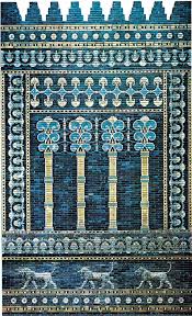 The ishtar gate was the eighth gate to the inner city of babylon. Brilliantly Coloured Glazed Brick Decoration Facade Of The Throne Room Palace Of Nebuchadrezzar Ii Babylon Ancient Babylon Mesopotamia Ancient Mesopotamia