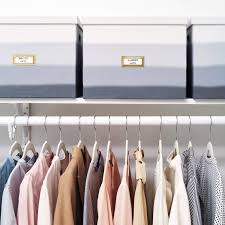 Diy clothes rack for garage sales by rain on a tin roof. Hang Or Fold Here S The Best Way To Sort And Store All Of Your Clothes Martha Stewart