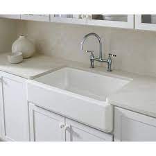 They come in a variety of materials such as copper, fireclay, stone and stainless steel. Kohler Whitehaven Farmhouse Apron Front Cast Iron 36 In Single Basin Kitchen Sink In Thunder Grey K 6489 58 The Home Depot