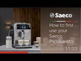 Saeco coffee machines parts replacement grinder nutmeg. How To First Use Your Saeco Picobaristo Youtube