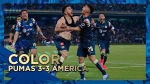 Link xem trực tuyến pumas unam vs américa ngon nhất có bình luận tiếng việt. Color Pumas 3 3 America J9 Clausura 2020 Club America Youtube
