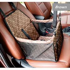 Smartness Pet Car Booster Seat Carrier Portable Foldable Pet Car Seat Cover Carrier With Seat Belt For Dog Cat Br Pet Car Seat Covers Pet Car Booster Car Seat