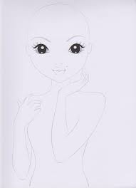 Szkicowniki Top Model Pintura De Rosto Rosto De Boneca Molde Boneca De Pano