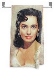 Susan Cabot, Vintage Actress #1 Bath Towel