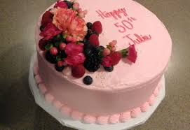 Birthday cake with pale yellow sugar roses (i made them in. Cakes Bakery On Terrace