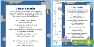 Alice the camel song free video song, lyrics & activities. I Hear Thunder Lyrics Nursery Rhymes Teacher Made