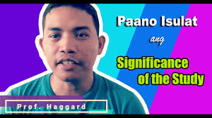 The american cancer society offers free information in tagalog about cancer prevention and early detection, as well as coping with cancer. Research Tagalog How To Write The Significance Of The Study Youtube