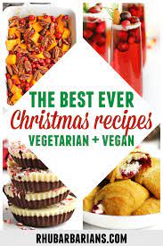 My entire picky family devoured this fruit salad. Vegetarian And Vegan Christmas Recipes Rhubarbarians Vegan Christmas Recipes Vegetarian Christmas Recipes Vegetarian Christmas