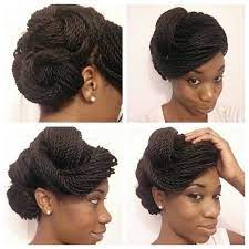 Senegalese Twist Up Do Natural Hair Styles Natural Hair Twists Braids For Black Hair