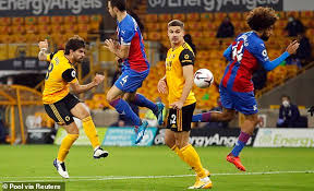 Follow all of the action live on bt sport as wolverhampton wanderers take on crystal palace at molineux stadium. Wolves 2 0 Crystal Palace Rayan Ait Nouri And Daniel Podence Strike To Down Eagles Daily Mail Online