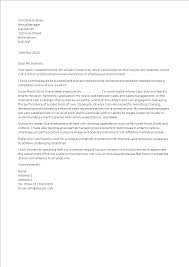 Sales Supervisor Job Application Letter Templates At Allbusinesstemplates Com