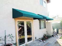 Here Are Two Vibrant Standard Slope Fixed Awnings Recently Installed In Pasadena California Ad Shutters Exterior Wrought Iron Awning Retractable Screen Door