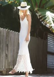 Yazlik Askili Uzun Beyaz Elbise Modeli 2015 Moda Stilleri The Dress Elbise Modelleri
