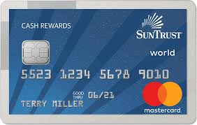 Here, you just need to insert your gift card's data into the kiosk, wait for an offer, and decide whether to accept or not. Cash Rewards Credit Card With Cash Back Suntrust Personal Banking