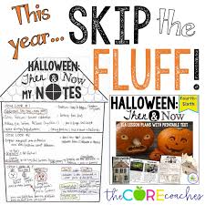 Skip The Fluff This Halloween And Do Something Educational But Still Fun Cover Your Ela Sta Ela Lesson Plans Close Reading Lesson Plans Reading Lesson Plans