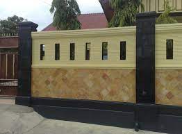 Selain itu model pagar dengan hiasan. Batu Alam Buat Pagar Minimalis Content