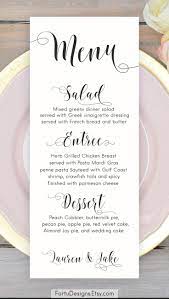 This is yet another version of my diy layered menu set, and most of the work is done using my cricut explore air 2.i'm able to design, write, and cut all in one space. Calligraphy Menu Wedding Menu Printable Menu Cards Script Menu Etsy Rehearsal Dinner Menu Printable Menu Cards Wedding Menu Template