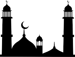 41 masjid clipart gratis domain publik vektor. Masjid Cartoon Black And White Nusagates