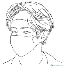 You can download and print on our website. Bts Coloring Pages Print Members Of A Popular Korean Group