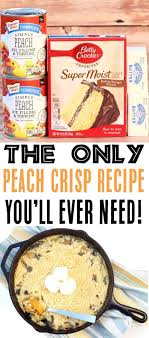 Peach Cobbler Easy Dump Cake Recipe Using Canned Peach Pie Filling With Just 3 Ingredients This Peach Pie Filling Recipes Peach Pie Filling Peach Cobbler Easy