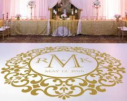 Wedding Dance Floor Decal Wedding Floor Monogram Vinyl Floor Etsy Wedding Decal Floor Decal Dance Floor Wedding