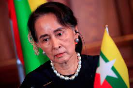 Barack obama and aung san suu kyi meet during a brief joint press conference at her residence in yangon, november 2012. Myanmar S Aung San Suu Kyi Appears In Court In Person For First Time Since Coup The Japan Times