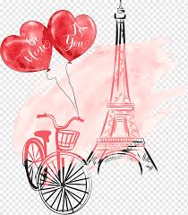 16 to 25 € maximum for adults and 4 to 12,5 € for children and young people), learn about the monument or. Eiffel Tower Bicycle And Balloon Illustration Eiffel Tower A Balloon On A Bicycle Love Watercolor Painting Computer Network Png Pngwing