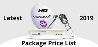 Videocon D2h Package Recharge Plan List 2019 Channel List