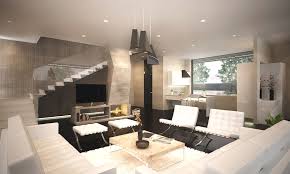 The house was dubbed striking contemporary home for its unique shape! Contemporary Interior House Design Whaciendobuenasmigas