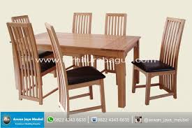 Kursi Makan Balero Jati Furniture Murah Aswan Jaya Meubel Kursi Makan Meja Makan Desain