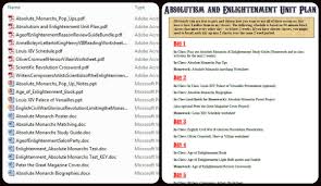 This Is A Complete Lesson Plan Unit Bundle On The Age Of Enlightenment And Absolute Monarchs Yo World History Lessons World History Classroom Teaching History