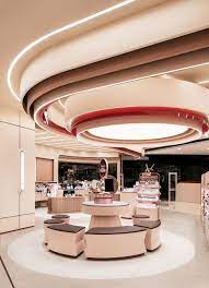 On And The Beauty Lotte Department On And The Beautyretail Commercial In 2021 Retail Store Interior Design Retail Interior Design Store Design Interior