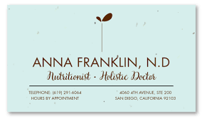 The way you look, dress, conduct your self is perceived by people and most importantly by prospect customers. Tiffany Blue Business Cards On Plantable Paper Nd By Green Business Print