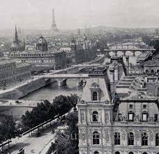 Rooftop View Paris France Eiffel Tower 1890 Victorian Etsy Paris France Eiffel Tower France Eiffel Tower Paris France