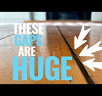 Should you FILL GAPS on a timber floor?? - YouTube
