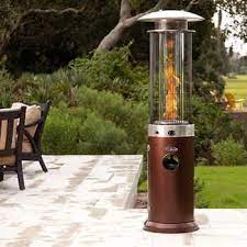 Stay warm this winter season with this powder coated bronze tabletop propane patio heater. Patio Heaters Costco