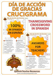 The best selection of royalty free gracias thanksgiving in vector art, graphics and stock illustrations. Crossword With Vocabulary About Thanksgiving Day In Spanish Crucigrama Con Vocabulario Acerca Spanish Teacher Resources Vocabulary Flash Cards Spanish Reading