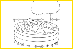Coloque aqui o seu comentário. Coloriages A Imprimer Ete Les Activites Coloriage Petit Ours Brun