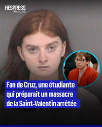 Une lycéenne de 18 ans nourrissant une fascination pour l'auteur de la  tuerie de Parkland Nikolas Cruz, avait l'intention de commettre un massacre  dans son lycée de Mooresville. Alertées par le FBI,