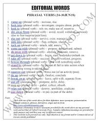 Phrasal Verbs We Learnt Last Week Jun 24 30 2018 English Vocabulary Words Learn English Words Idioms And Phrases