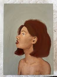 And here we are with my third oil painting. I think I love it 😆