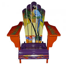 Sign Logo Adirondack Chair Painted Outdoor Furniture Adirondack Chair Florida Furniture