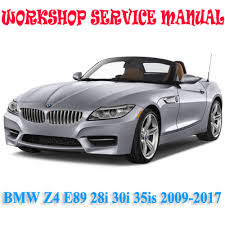 bmw z4 e89 28i 30i 35is 2009 2017 workshop service repair manual pdf download bmw z4 electrical wiring diagram bmw