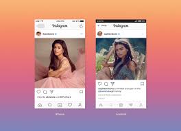 A very unique instagram mockup with both ios and android psd mockup template. Free Instagram Feed Screen Ui Mockup 2017 Good Mockups