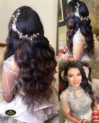 This bride looks mesmerizing and has chosen flowers matching with her dress to adorn her hair. These Open Hairstyles For Bridal Hairdo Will Make You Ditch Buns