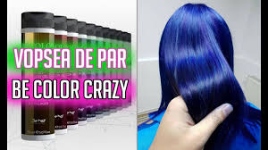 Atunci cand imi ies in cale fete cu parul vopsit in culori trasnite vii tip fantezie, instant imi apare pe chip si un zambet larg si sincer. Vopsea De Par Be Color Crazy 12min Albastru Violet Hnicosmetice Ro Youtube