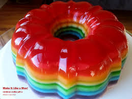 Behold, the extremely rare perfect easter jello mold! Vodka Infused Rainbow Jello Mold Make It Like A Man