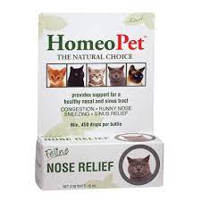 Homeopet nose relief, 15 ml. Homeopet Feline Nose Relief 15 Ml Petco