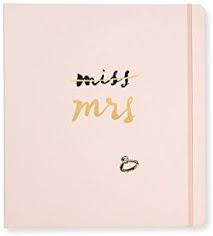 Amazon Com Kate Spade New York Bridal Planner Miss To Mrs Home Kitchen Wedding Organizer Planner Bridal Planner Pink Bridal