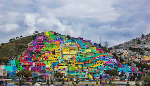 Street Artists And Local Government Team Up To Create Colorful Mexican Mural Street Artists Street Art Jobs In Mexico